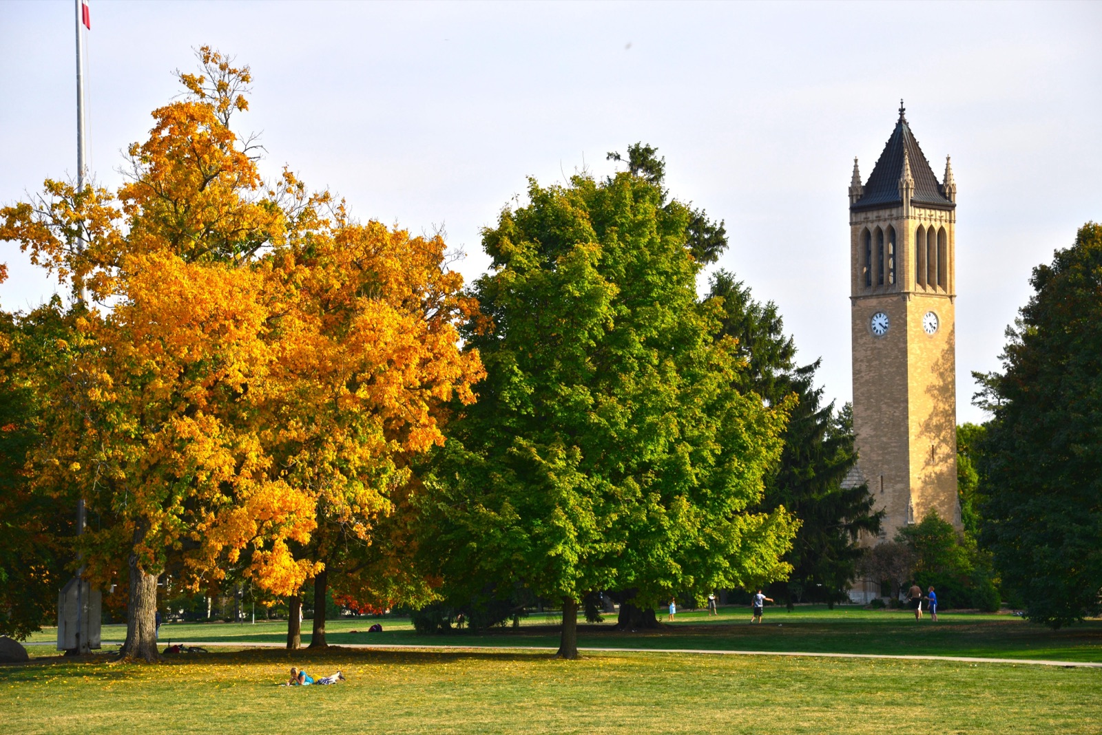 Iowa State University campus in Ames, Iowa